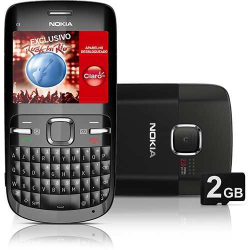 Vendo celular Nokia C3-00, preto